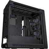 ASUS ProArt PA602 Wood Edition - Tempered Glass Panel big tower behuizing Zwart | 4x USB-A | 1x USB-C | Tempered Glass