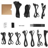 DeepCool PQ1000M modulaire 1000 watt voeding  Zwart, 3x PCIe