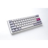 Ducky One 3 Mist Grey Mini, toetsenbord Lichtgrijs, US lay-out, Cherry MX Brown, RGB led, Double-shot PBT, Hot-swappable, QUACK Mechanics, 60%