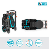 GARDENA Grasmaaier PowerMax Duo 46/36V Zwart/grijs, 2x Accu en lader inbegrepen