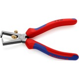 KNIPEX Afstriptang gepolijst/comfort 160 mm Rood/blauw