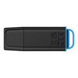 Kingston DataTraveler Exodia 128 GB usb-stick Zwart/blauw, USB-A 3.2 Gen 1 (5 Gbit/s)
