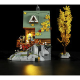 Lumibricks Retro House - Mountain Cabin Constructiespeelgoed F9035