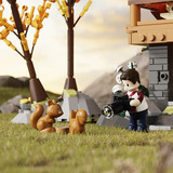 Lumibricks Retro House - Mountain Cabin Constructiespeelgoed F9035