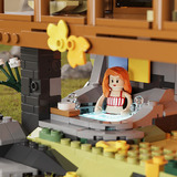 Lumibricks Retro House - Mountain Cabin Constructiespeelgoed F9035