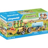 Country - Tractor met aanhanger en watertank Constructiespeelgoed
