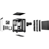 be quiet! Light Base 500 midi tower behuizing Zwart | 2x USB-A | 1x USB-C | RGB | Window