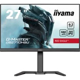iiyama G-Master Red Eagle GB2770HSU-B6 27" gaming monitor Zwart, HDMI, DisplayPort, 4x USB-A, USB-B, 180 Hz