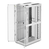 APC NetShelter SX AR3340W2, 42U server rack Wit/groen, 1991H x 750B x 1200D mm, met zijpanelen