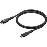 Club 3D USB-C 2.0 naar Micro-USB kabel Zwart, 1 meter