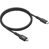 Club 3D USB-C 2.0 naar Micro-USB kabel Zwart, 1 meter