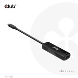 Club 3D USB-C naar HDMI 2.1+ PD 3.0 100 Watt adapter Zwart