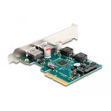 DeLOCK PCI Express x4 Card to 2 x external USB 10 Gbps Type-A female usb-controller 