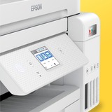 Epson EcoTank ET-4856 A4 multifunctionele Wi-Fi-printer met inkttank all-in-one inkjetprinter met faxfunctie Wit, Scannen, Kopiëren, Faxen, LAN, Wi-Fi, inclusief tot 3 jaar inkt