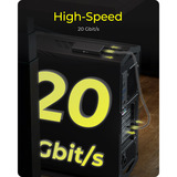 ICY BOX IB-AC553 USB Type-C achterpaneel met interne USB Type-E aansluiting slotplaatje 