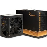 Inter-Tech Argus BPS-600 600 watt voeding  Zwart, 4x PCIe, 4x PCIe