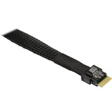 Inter-Tech SFF-8654 4i - SFF 8643 kabel Zwart
