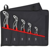 KNIPEX Cobra-Set 5-delig 00 19 55 S5 tangenset Zwart, gekartelde greepvlakken, geïntegreerde klembeveiliging