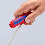 KNIPEX ErgoStrip Universeel kabelstrip- /ontmantelingsgereedschap Rood/blauw