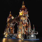Lumibricks Steampunk World - Steampunk City bridge Constructiespeelgoed F9047