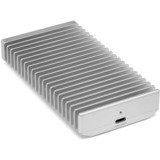 OWC Express 1M2 1 TB externe SSD Zilver/aluminium, USB4 / Thunderbolt