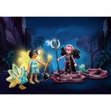 PLAYMOBIL Ayuma - Crystal Fairy en Bat Fairy met totemdieren Constructiespeelgoed 70803