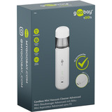 goobay Cordless Mini Vacuum Cleaner Advanced handstofzuiger Wit