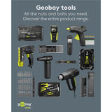 goobay Cordless Mini Vacuum Cleaner Advanced handstofzuiger Wit