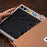 8BitDo Arcade Controller Grijs/rood, 2.4 GHz / Bluetooth / USB, Nintendo Switch, Pc