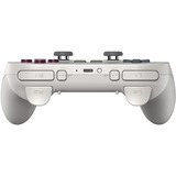 8BitDo Pro 3 Bluetooth Gamepad Lichtgrijs/rood, Switch 1 & 2, PC, Android, 2.4 GHz / Bluetooth / USB