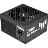 ASUS TUF Gaming Gold EVO modulaire 750 watt voeding  Zwart, 1x 12V-2x6, 2x PCIe