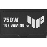 ASUS TUF Gaming Gold EVO modulaire 750 watt voeding  Zwart, 1x 12V-2x6, 2x PCIe