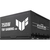 ASUS TUF Gaming Gold EVO modulaire 750 watt voeding  Zwart, 1x 12V-2x6, 2x PCIe
