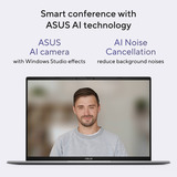 ASUS Vivobook S16 S3607QA-SH042W 16"  Copilot+ laptop Grijs | Qualcomm Snapdragon X X1-26-100 | Qualcomm Adreno GPU | 16 GB | 512 GB SSD