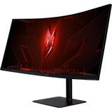 Acer Nitro XV5 XV345CURV  34" Curved UltraWide gaming monitor Zwart, 165 Hz, HDMI, DisplayPort, USB, AMD Free-Sync