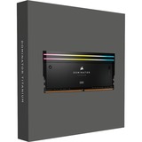 Corsair 96 GB DDR5-6400 Kit werkgeheugen Zwart, CMP96GX5M2B6400C32, Dominator Titanium RGB, XMP