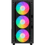 DeepCool CH560 Digital midi tower behuizing Zwart | 1x USB-A | 1x USB-C | RGB | Window