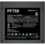 DeepCool PF750 750W voeding  Zwart, 2x PCIe