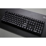 Ducky Origin Phantom Black, toetsenbord Zwart, US lay-out, Cherry MX Brown, hot swap, PBT Double-Shot Keycaps