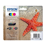 Epson Multipack 4-colours 603 Ink inkt C13T03U64010, 'Zeester', 4-delig