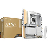 GIGABYTE X870E AERO X3D WOOD socket AM5 moederbord Zilver/houtkleur, RAID, 2x 5 Gb-LAN, Wi-Fi 7, BT, Sound, ATX