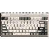 Iqunix OG80 Hitchhiker Wireless Mechanical Keyboard Grijs, US lay-out (QWERTY), IQUNIX Moonstone Turbo, 80% (TKL)	, RGB leds, Hot-swappable, PBT, 2.4GHz | Bluetooth 5.1 | USB-C