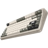 Iqunix OG80 Hitchhiker Wireless Mechanical Keyboard Grijs, US lay-out (QWERTY), IQUNIX Moonstone Turbo, 80% (TKL)	, RGB leds, Hot-swappable, PBT, 2.4GHz | Bluetooth 5.1 | USB-C