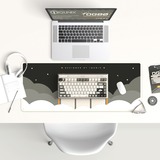 Iqunix OG80 Hitchhiker Wireless Mechanical Keyboard Grijs, US lay-out (QWERTY), IQUNIX Moonstone Turbo, 80% (TKL)	, RGB leds, Hot-swappable, PBT, 2.4GHz | Bluetooth 5.1 | USB-C
