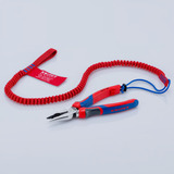 KNIPEX Spitse kombitang combinatietang Rood/blauw