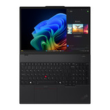 Lenovo ThinkPad T16 Gen 4 AMD (21QN006QMH) 16"  Copilot+ laptop Zwart | Ryzen AI 7 PRO 350 | AMD Radeon 860M | 64 GB | 1 TB SSD