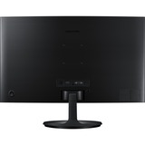 SAMSUNG LS24C360EAUXEN 24" curved monitor Zwart, VGA, HDMI, AMD FreeSync