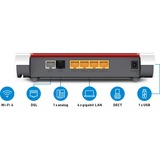 AVM FRITZ!Box 7530 AX International router Wit/rood, Mesh Wi-Fi
