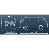 COBI Volkswagen T2b Brandweerwagen Constructiespeelgoed Schaal 1:35