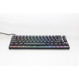 Ducky Mecha Pro SF, toetsenbord Zwart, US lay-out, Cherry MX Speed Silver, RGB leds, 65%, PBT double-shot